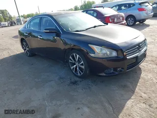 2010 Nissan Maxima 3.5 SV w/Sport Pkg with VIN 1N4AA5AP1AC860442, listed as a IAAI auction lot 42110964 with 189,392 mi miles. Bid and sale history available at carsss.com. Image 1.