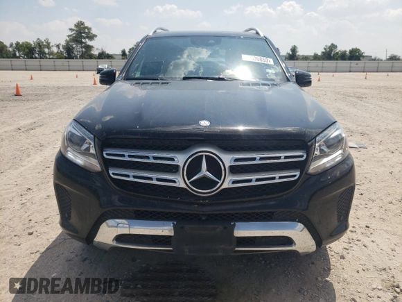 2017 Mercedes-Benz GLS with VIN 4JGDF6EE4HA767178, listed as a Copart auction lot 65590853 with 39,175 mi miles. Bid and sale history available at carsss.com. Image 5.