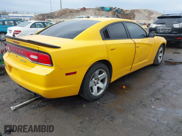 2014 Dodge Charger Police with VIN 2C3CDXAT9EH350916, listed as a IAAI auction lot 42030015 with 222,044 mi miles and . Bid and sale history available at DreamBid. Image 4.