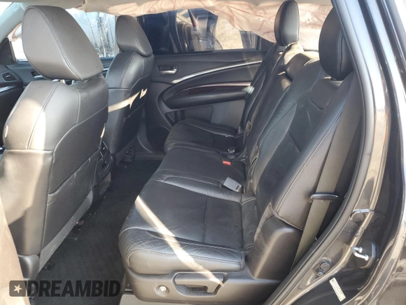2015 Acura MDX Technology with VIN 5FRYD3H49FB012074, listed as a Copart auction lot 87838855 with 128,601 mi miles and Salvage Title. Bid and sale history available at DreamBid. Image 11.