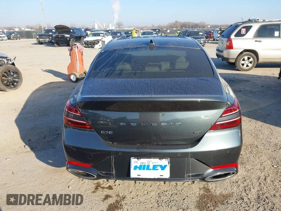 2022 Genesis G70 3.3T z VIN KMTG54TE7NU088285, wystawiony jako IAAI lot #41212753 z przebiegiem 30 024 mil mil oraz . Historia ofert i sprzedaży dostępna na DreamBid. Obrazek 16.