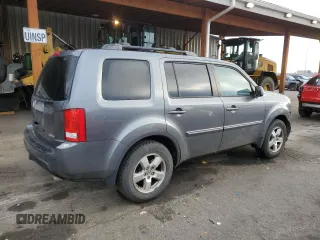 2011 Honda Pilot EX-L with VIN 5FNYF4H50BB066271, listed as a Copart auction lot 48007185 with 116,340 mi miles and Salvage Title. Bid and sale history available at DreamBid. Image 3.