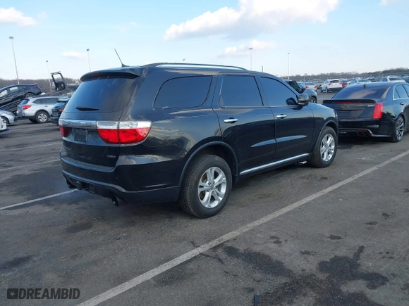 2013 Dodge Durango Crew with VIN 1C4SDJDT9DC538949, listed as a IAAI auction lot 41366816 with 75,675 mi miles. Bid and sale history available at carsss.com. Image 4.