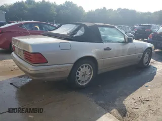 1996 Mercedes-Benz SL-Class with VIN WDBFA67F6TF131034, listed as a Copart auction lot 67532594 with 187,667 mi miles and Clean Title. Bid and sale history available at carsss.com. Image 3.