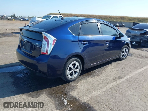 2012 Toyota Prius One with VIN JTDKN3DU5C1611777, listed as a IAAI auction lot 42173349 with 213,636 mi miles and . Bid and sale history available at DreamBid. Image 4.