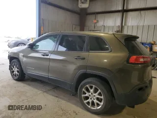 2015 Jeep Cherokee Sport z VIN 1C4PJLAB8FW535841, wystawiony jako Copart lot #49649495 z przebiegiem 157 360 mil mil oraz Szkoda całkowita • Salvage title. Historia ofert i sprzedaży dostępna na DreamBid. Obrazek 2.