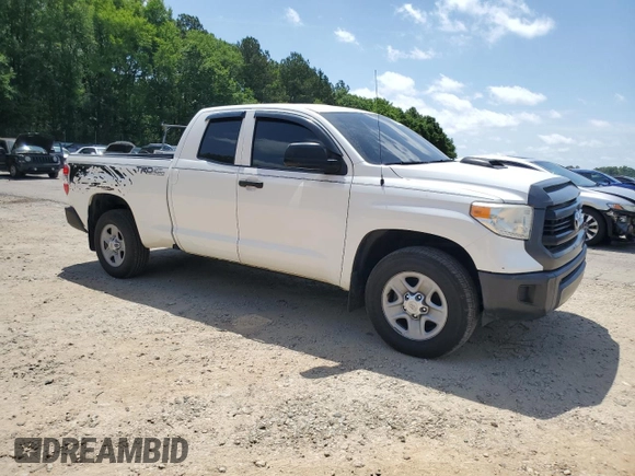 2015 Toyota Tundra SR with VIN 5TFRM5F11FX092454, listed as a Copart auction lot 57404175 with 87,717 mi miles and Salvage title. Bid and sale history available at DreamBid. Image 4.
