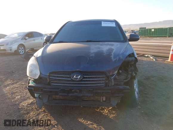 2011 Hyundai Accent GLS with VIN KMHCN4AC7BU610676, listed as a IAAI auction lot 42051520 with 165,902 mi miles. Bid and sale history available at carsss.com. Image 6.