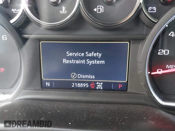 2020 Chevrolet Silverado 1500 LT with VIN 3GCUYDEDXLG381787, listed as a IAAI auction lot 41725948 with 218,895 mi miles and . Bid and sale history available at DreamBid. Image 15.