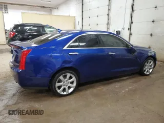 2013 Cadillac ATS z VIN 1G6AG5RX5D0157352, wystawiony jako Copart lot #50356135 z przebiegiem 153 772 mil mil oraz Czysty tytuł • Clean title. Historia ofert i sprzedaży dostępna na DreamBid. Obrazek 3.