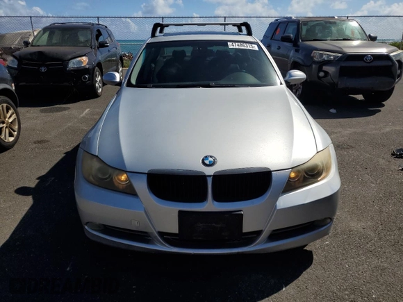 2006 BMW 3 Series 330i with VIN WBAVB33596PS17634, listed as a Copart auction lot 47486315 with 132,202 mi miles and Clean Title. Bid and sale history available at carsss.com. Image 5.