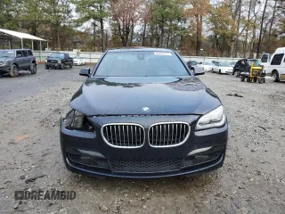 2014 BMW 7 Series 740Li with VIN WBAYE4C56ED138285, listed as a Copart auction lot 84256374 with 88,258 mi miles and Salvage Title. Bid and sale history available at carsss.com. Image 5.