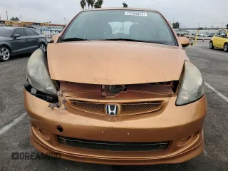 2008 Honda Fit Sport with VIN JHMGD386X8S035284, listed as a Copart auction lot 72399624 with 122,588 mi miles and Salvage Title. Bid and sale history available at carsss.com. Image 5.