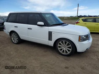 2011 Land Rover Range Rover SC Autobiography z VIN SALMP1E43BA350615, wystawiony jako Copart lot #55450564 z przebiegiem 105 266 mil mil oraz Szkoda całkowita • Salvage title. Historia ofert i sprzedaży dostępna na DreamBid. Obrazek 4.
