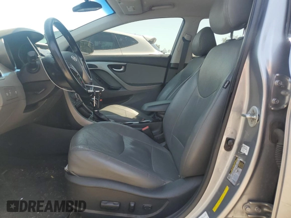 2015 Hyundai Elantra SE with VIN 5NPDH4AE3FH585499, listed as a Copart auction lot 61056805 with 126,452 mi miles and Salvage title. Bid and sale history available at DreamBid. Image 7.