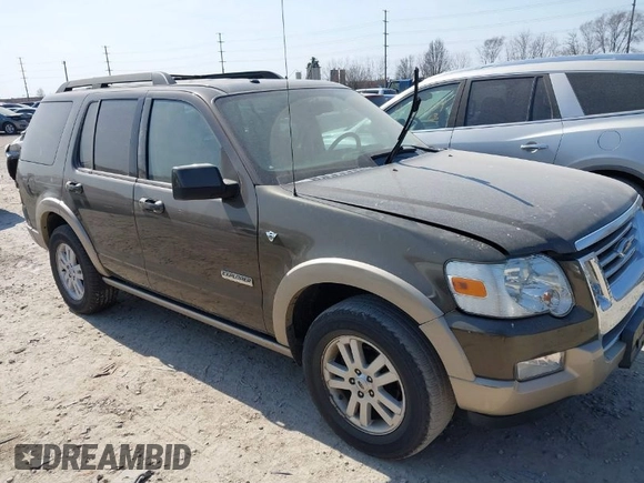 2008 Ford Explorer Eddie Bauer with VIN 1FMEU74828UA51471, listed as a IAAI auction lot 41770347 with 152,446 mi miles. Bid and sale history available at carsss.com. Image 1.