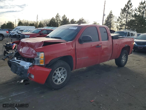 2008 Chevrolet Silverado 1500 LTZ with VIN 2GCEK190781276118, listed as a Copart auction lot 85775774 with 261,273 mi miles and Salvage Title. Bid and sale history available at carsss.com. Image 1.