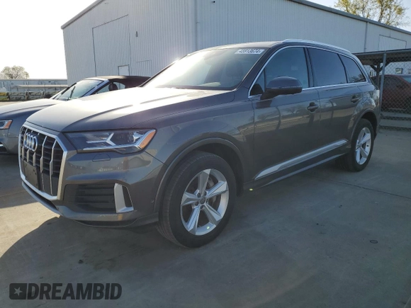 2020 Audi Q7 Premium Plus with VIN WA1LJAF74LD008419, listed as a Copart auction lot 45913674 with 95,053 mi miles and . Bid and sale history available at DreamBid. Image 1.