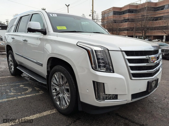 2018 Cadillac Escalade Luxury with VIN 1GYS4BKJ7JR336380, listed as a Copart auction lot 44818265 with 65,483 mi miles and Clean Title. Bid and sale history available at carsss.com. Image 1.