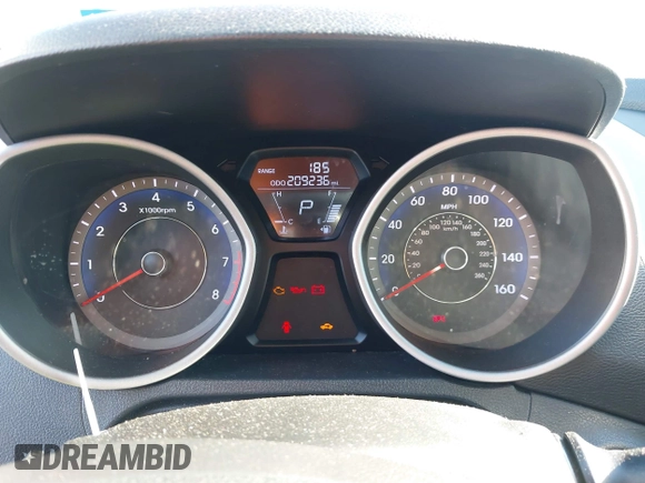 2011 Hyundai Elantra Limited z VIN KMHDH4AE9BU149753, wystawiony jako IAAI lot #42227512 z przebiegiem 209 236 mil mil oraz . Historia ofert i sprzedaży dostępna na DreamBid. Obrazek 7.