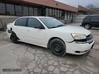 2005 Chevrolet Malibu LT with VIN 1G1ZU548X5F317483, listed as a Copart auction lot 48136965 with 198,048 mi miles and Salvage Title. Bid and sale history available at carsss.com. Image 4.