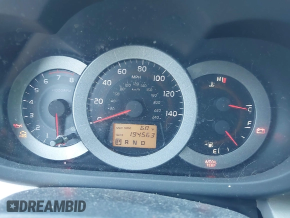 2008 Toyota RAV4 Ltd with VIN JTMBK31V685058112, listed as a IAAI auction lot 41757328 with 194,563 mi miles. Bid and sale history available at carsss.com. Image 7.