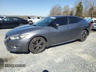 2017 Nissan Maxima Platinum with VIN 1N4AA6AP6HC405098, listed as a Copart auction lot 50739165 with 115,168 mi miles and Salvage Title. Bid and sale history available at DreamBid. Image 1.