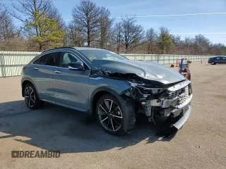 2023 Infiniti QX55 Luxe with VIN 3PCAJ5JR9PF118989, listed as a Copart auction lot 48352715 with 13,558 mi miles and Salvage title. Bid and sale history available at DreamBid. Image 11.