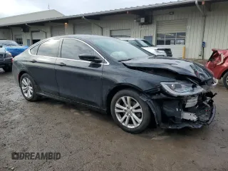 2015 Chrysler 200 Limited with VIN 1C3CCCAB7FN697835, listed as a Copart auction lot 46066835 with 141,085 mi miles and Non repairable. Bid and sale history available at DreamBid. Image 4.