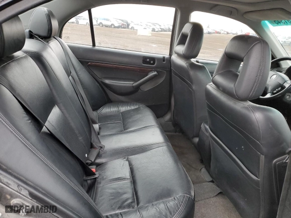 2003 Acura EL Premium with VIN 2HHES36873H000024, listed as a Copart auction lot 51181345 with NaN miles and Salvage Title. Bid and sale history available at carsss.com. Image 10.