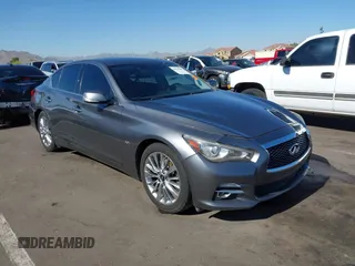 2017 Infiniti Q50 Premium with VIN JN1EV7AP5HM733602, listed as a IAAI auction lot 42334405 with 174,058 mi miles and . Bid and sale history available at DreamBid. Image 1.