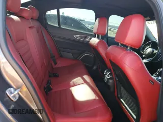 2022 Alfa Romeo Giulia Veloce with VIN ZARFAMBN7N7653310, listed as a Copart auction lot 88539535 with 17,289 mi miles and Salvage Title. Bid and sale history available at carsss.com. Image 11.