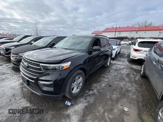 2020 Ford Explorer XLT with VIN 1FMSK8DH2LGB57599, listed as a Copart auction lot 87410294 with 122,491 mi miles and Salvage Title. Bid and sale history available at carsss.com. Image 2.