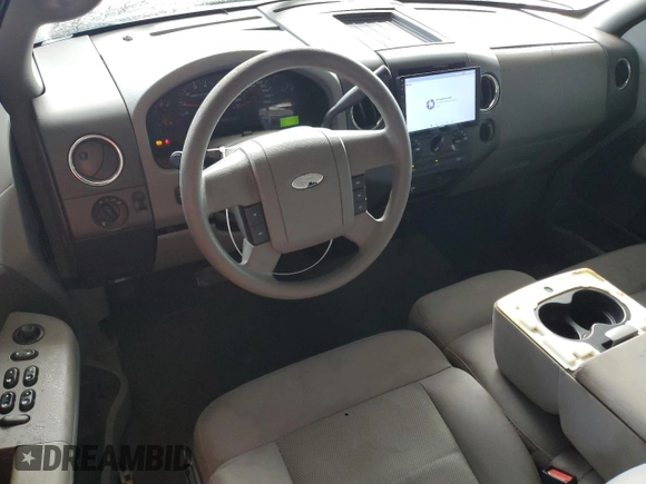 2006 Ford F-150 XL with VIN 1FTPX12V46NA89334, listed as a Copart auction lot 62202695 with Not provided miles and Salvage title. Bid and sale history available at DreamBid. Image 8.