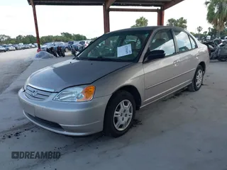 2002 Honda Civic LX with VIN 1HGES16502L027114, listed as a IAAI auction lot 42189609 with 200,417 mi miles and . Bid and sale history available at DreamBid. Image 2.