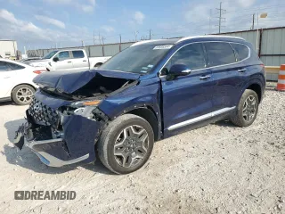 2021 Hyundai Santa Fe Calligraphy with VIN 5NMS5DAL1MH316247, listed as a Copart auction lot 63686564 with 54,291 mi miles and Clean title. Bid and sale history available at DreamBid. Image 1.