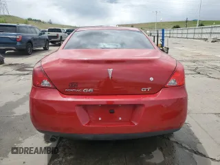 2006 Pontiac G6 GT with VIN 1G2ZH158664144243, listed as a Copart auction lot 57622335 with 104,684 mi miles and Salvage title. Bid and sale history available at DreamBid. Image 6.
