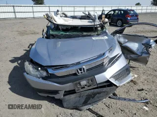 2016 Honda Civic Sedan LX with VIN 19XFC2F56GE250974, listed as a Copart auction lot 54526295 with Not Provided miles and Salvage Title. Bid and sale history available at carsss.com. Image 5.