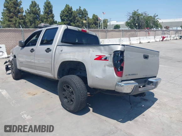 2005 Chevrolet Colorado 1SF LS Z71 with VIN 1GCDS136758134742, listed as a IAAI auction lot 40393796 with 101,475 mi miles and . Bid and sale history available at DreamBid. Image 3.