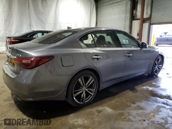 2019 Infiniti Q50 3.0t Signature Edition with VIN JN1EV7AP7KM540939, listed as a Copart auction lot 50421915 with 62,887 mi miles and Clean Title. Bid and sale history available at carsss.com. Image 3.