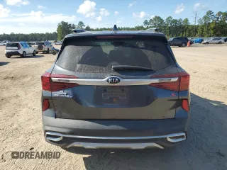 2021 Kia Seltos S with VIN KNDEU2AA8M7229889, listed as a Copart auction lot 73044444 with 84,075 mi miles and Salvage Title. Bid and sale history available at DreamBid. Image 6.