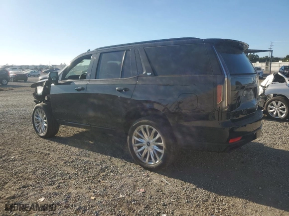 2021 Cadillac Escalade Luxury with VIN 1GYS3AKL5MR381725, listed as a Copart auction lot 79143154 with 104,404 mi miles and Salvage Title. Bid and sale history available at carsss.com. Image 2.