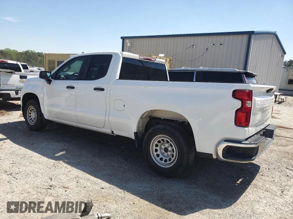 2020 Chevrolet Silverado 1500 Work Truck with VIN 1GCRWAEH5LZ333885, listed as a Copart auction lot 50827635 with 50,572 mi miles and Clean Title. Bid and sale history available at DreamBid. Image 2.