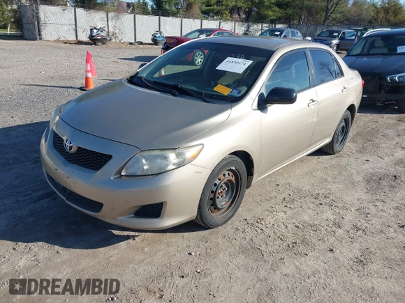 2009 Toyota Corolla with VIN 1NXBU40E69Z003339, listed as a IAAI auction lot 41830174 with 251,354 mi miles. Bid and sale history available at carsss.com. Image 2.