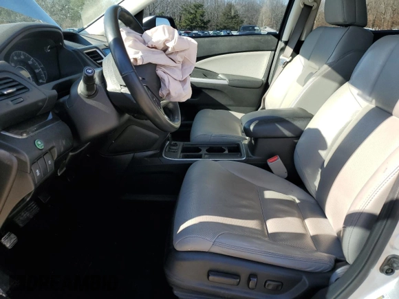 2015 Honda CR-V EX-L with VIN 2HKRM4H74FH705495, listed as a Copart auction lot 43537685 with Not Provided miles and Salvage Title. Bid and sale history available at carsss.com. Image 7.