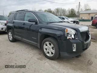 2013 GMC Terrain SLE with VIN 2GKALSEK4D6231048, listed as a Copart auction lot 53974525 with 104,014 mi miles and Salvage Title. Bid and sale history available at DreamBid. Image 4.