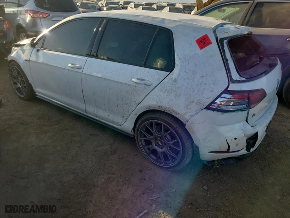 2019 Volkswagen Golf R with VIN WVWWA7AU2KW184505, listed as a Copart auction lot 78311594 with NaN miles and Salvage Title. Bid and sale history available at carsss.com. Image 2.