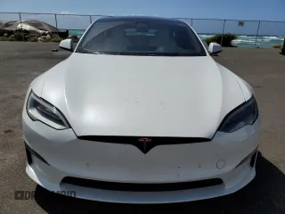 2021 Tesla Model S Plaid с VIN 5YJSA1E66MF453717, выставлен на аукционе Copart как лот 49330355 с пробегом 64 458 миль миль и Списание • Salvage title. История ставок и продаж доступна на DreamBid. Изображение 5.