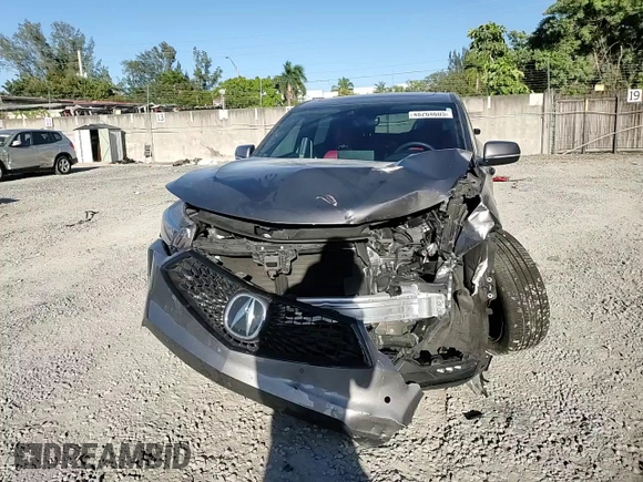 2023 Acura RDX w/A-Spec Package with VIN 5J8TC1H65PL008415, listed as a Copart auction lot 48264605 with 30,333 mi miles and Salvage title. Bid and sale history available at DreamBid. Image 12.