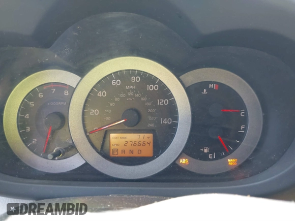 2006 Toyota RAV4 Ltd with VIN JTMZK31V366001887, listed as a IAAI auction lot 41481243 with 276,664 mi miles. Bid and sale history available at carsss.com. Image 7.